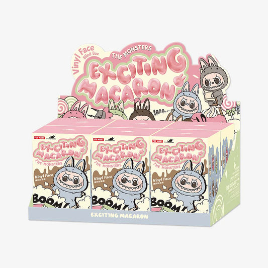 THE POPS MART MONSTERS - Exciting Macaron Vinyl Face Blind Box