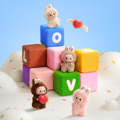 PIN FOR LOVE SERIES - Vinyl Plush Pendant blind box (A-Z)